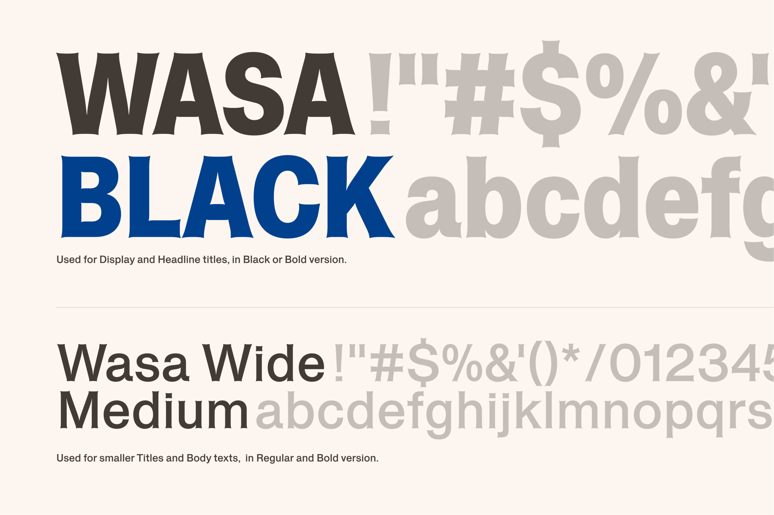 wasa-typography